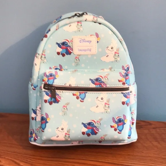 Disney Loungefly New with Tags Stitch Christmas - Picture 2 of 6